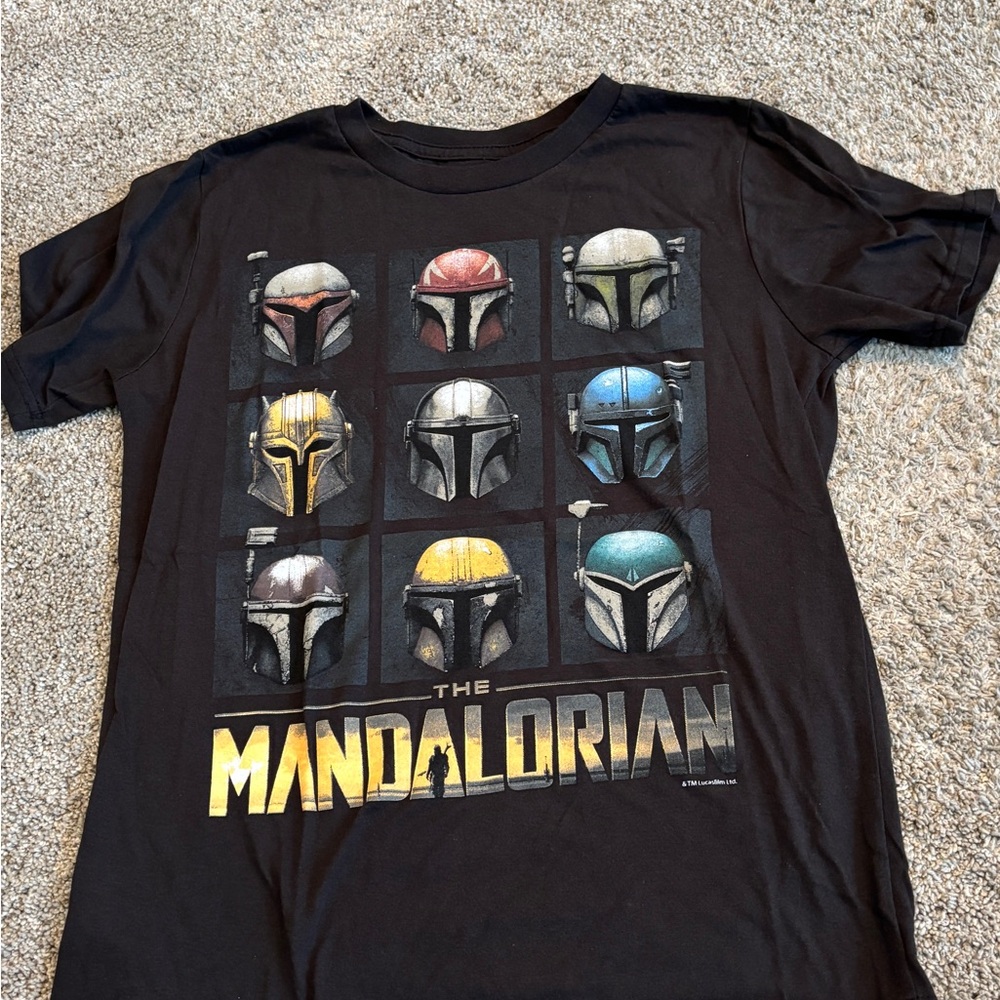 2 Star Wars Black T-Shirts